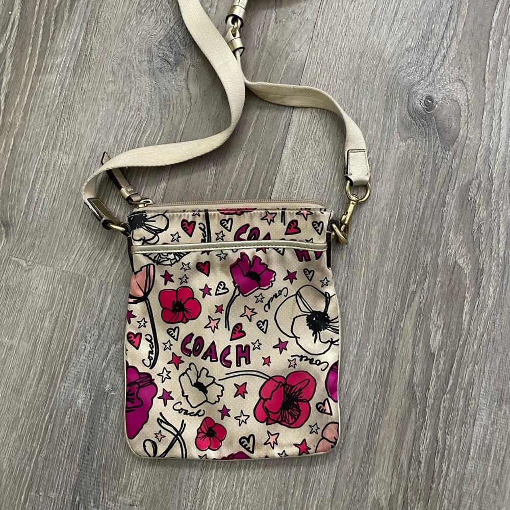 Coach messenger/crossbody bag